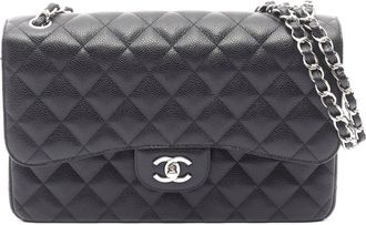 Chanel Leather Large Flap Shoulder Bag