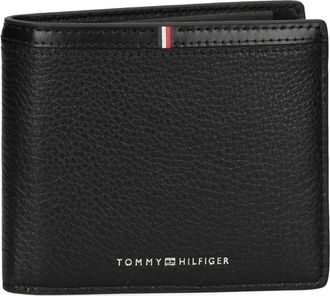 Tommy Hilfiger Leren portemonnee - Zwart