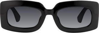 Kurt Geiger 53mm Sunglasses in Black/grey at Nordstrom