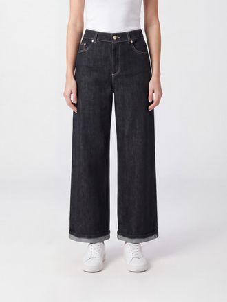 Max Mara Pants Woman color Denim