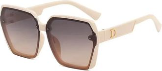 Generic Letter D Frame Sunglasses For Women Men Driving Big Sun Glasses Eyewear Shades,3,One size 2026