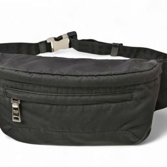 Prada Black Nero Nylon Fanny Pack Pouch (Pre-Owned)