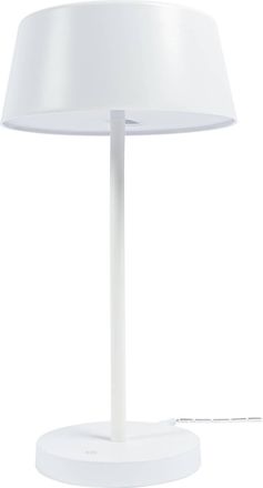 Lindby L&aacute;mpara De Mesa Led milica En Blanco Metal - Lindby