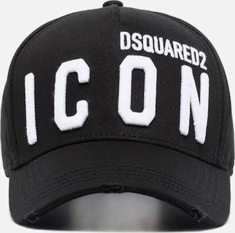 Dsquared2 Mens ICON Cap - Black/White