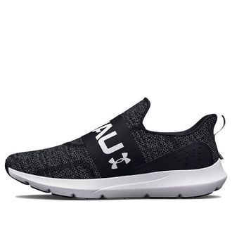 Under Armour Surge 3 Slip Black White 3026506-001