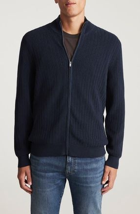 Mavi Zip Cardigan Sweater in Total Eclipse at Nordstrom, Size X-Large