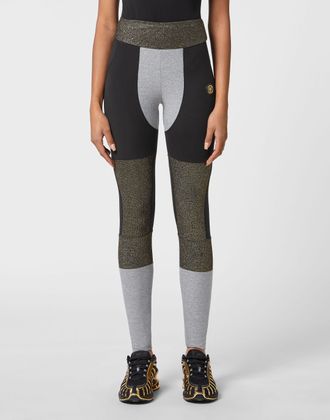 Plein Sport Sport Leggings Statement