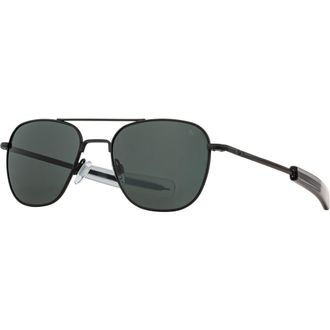 American Optical Original Pilot 52mm Aviator Nylon Polarized in Black - Gyn-P at Nordstrom