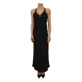 Marella Abito Nero - Dames - Avondkleed - Zwart - L - Polyester - Kleedjes