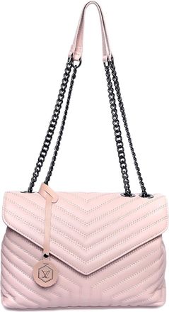 Luisa Vannini Rose Rundleer Tas
