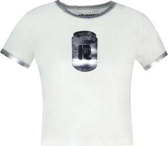 Paco Rabanne T-shirt stampata Paco - - Tops - Donna - Bianco - L