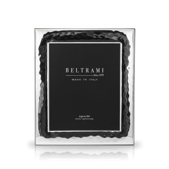 BELTRAMI Portafoto Hammered foto 20x25 cm Beltrami con argento Miro Silver