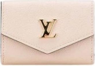 Louis Vuitton Pre-owned Wallets, female, Beige, Size: ONE SIZE Pre-owned Leather wallets