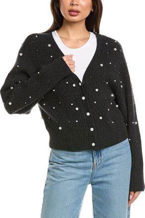 Brodie Beverley Bead Button Back Cashmere Sweater