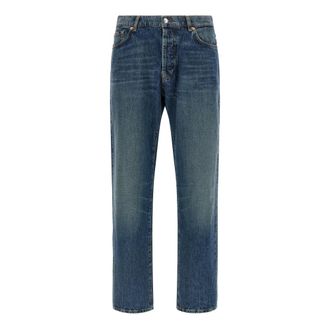 Department Five Bowl Straight Jeans - male - DEPARTMENT FIVE - Straight Fit Jeans - Blue - W32 - Jeans