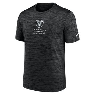 Nike Las Vegas Raiders Velocity Nike Mens Dri-FIT NFL T-Shirt in Black | NKPQ00A8D-QMV