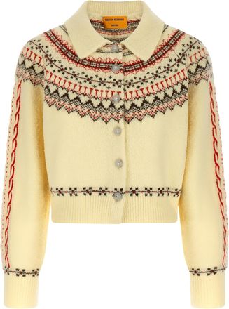 Guest In Residence Multicolor Wool Womens Cardigan