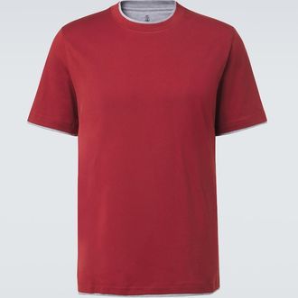 Brunello Cucinelli T-shirt in jersey di cotone