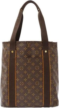 Louis Vuitton Pre-owned Cabas Beaubourg Tote Bag - Dames - Vintage Shopper - Bruin - ONE Size - Vintage