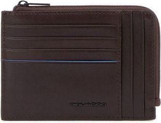 Piquadro Mens Card Holder Brown Leather Bags Card-holders