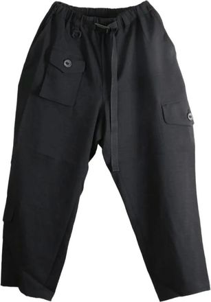 Yohji Yamamoto Uomo, Pantaloni, Nero, L, new
