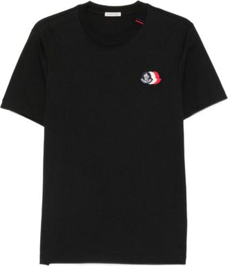 Moncler Black Crew Neck T-Shirt