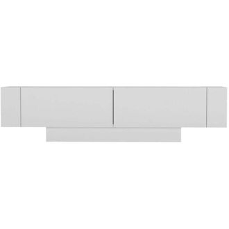 Calicosy Calicosy - Mobile tv 2 ante e 2 mensole a muro bianco L150 cm - Matera