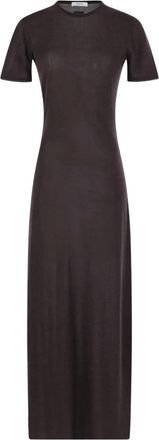 Ferragamo Abito lungo girocollo - Marrone