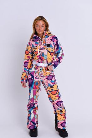 OOSC Comic Book Candy Ski Suit - Womens in Multi-Colour at Nordstrom, Size Xx-Large Uk
