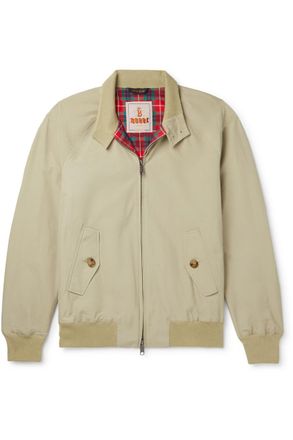 Baracuta G9 Cotton-Blend Harrington Jacket