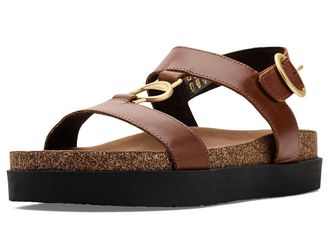 Barbour Gwen Sandals Womens Sandals Brown : 5 M, Leather