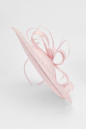 Karen Millen Womens Layered Feather Detail Fascinator - Pink - One Size