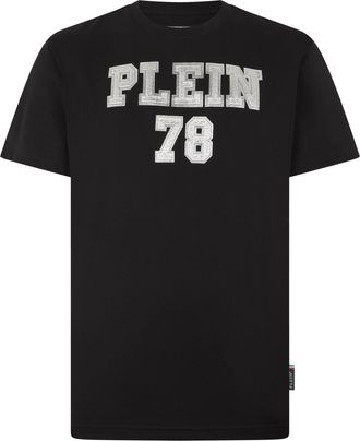 Philipp Plein T-Shirt Met Ronde Hals En Korte Mouwen College