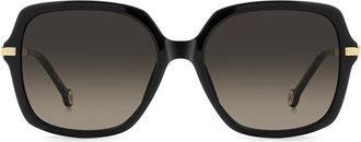 Carolina Herrera HER 0285/G/S Asian Fit 807/HA Womens Sunglasses Black Size 55
