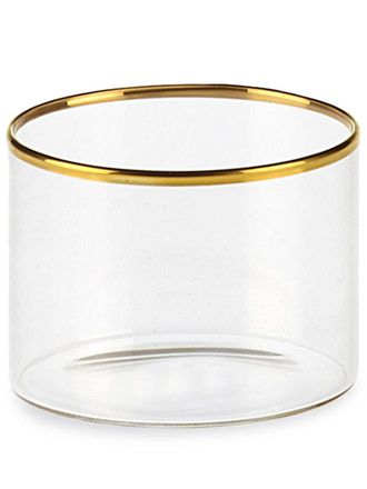 BITOSSI HOME stemless wine glasses (set of 6) - unisex - glass - One Size - Neutrals