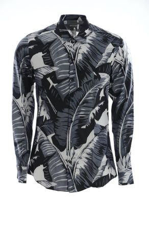 Dolce & Gabbana Heren Overhemd met Palmenbladprint