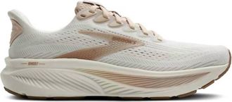 Brooks Womens Ghost 17 Running Shoes In Grey/chateau Grey/portabella