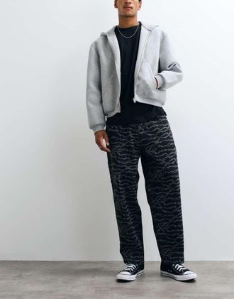 Santa Cruz jeans loose fit con motivo filo spinato multicolore
