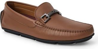 Bruno Magli Taso Bit Driving Loafer in Cognac Leather at Nordstrom, Size 11.5