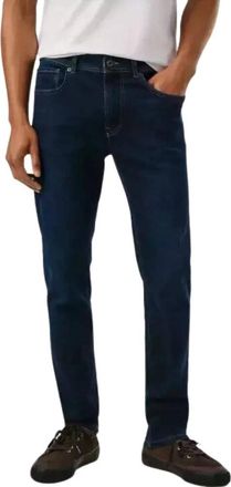 Pepe Jeans London Stanley Tapered Pants - Heren - Slim Fit Jeans - Blauw - W30 - Katoen - Jeans