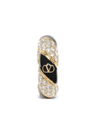 Valentino Garavani Pas Plus VLogo Signature oorbel - Goud