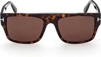 Tom Ford Sunglasses Ft0907 52 E Dunning 02 Brown/Brown Unisex