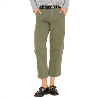 Xirena Womens Rancho Twill Pant In Army Green