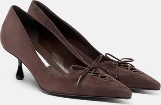 Jimmy Choo London Scarlett suede pumps