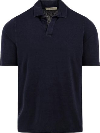 FILIPPO DE LAURENTIIS Jerlin Polo - Heren - Polos - Blauw - L - Tops
