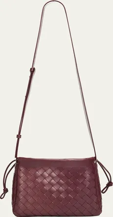 Bottega Veneta Mens Drawstring Leather Dustbag