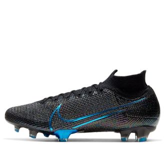 Nike Mercurial Superfly 7 Elite FG Black Laser Blue AQ4174-049
