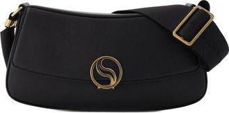 Stella McCartney S Golf kleine hobo -tas Stella McCartney zwart leer veganistisch