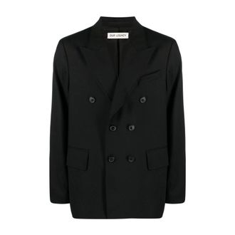Our Legacy Unconstructed DB Blazer - male - Our Legacy - Blazers - Black - M - Jackets