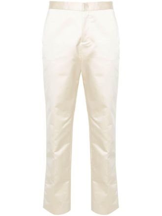 Fabiana Filippi tailored satin trousers - Neutrals